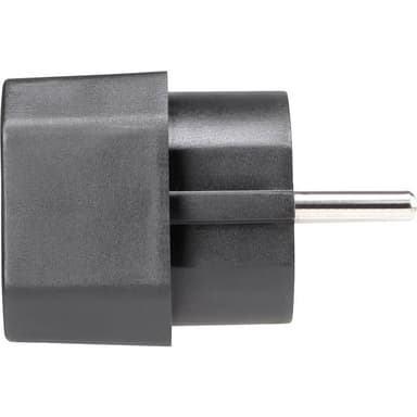 Basetech 1595909 1 st Grenuttag Svart