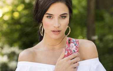 iDeal fashion fodral iPhone X (blommor)