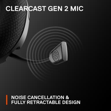 SteelSeries Arctis Nova 1P gamingheadset (svart)