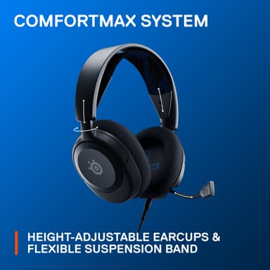 SteelSeries Arctis Nova 1P gamingheadset (svart)
