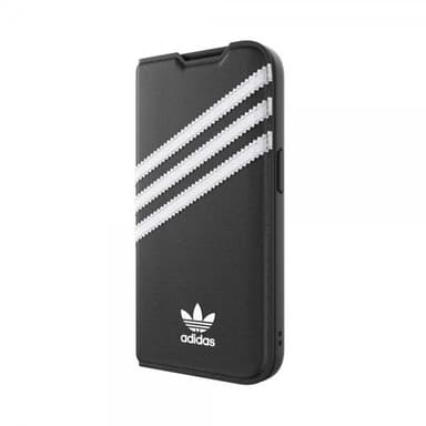 Adidas iPhone 14 Pro Fodral 3 Stripes Booklet Case Svart Vit
