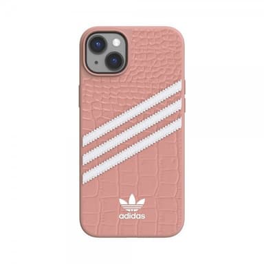 Adidas iPhone 14 Plus Skal 3 Stripes Snap Case Alligator Pink