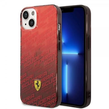 Ferrari iPhone 14 Skal Gradient Scuderia Röd