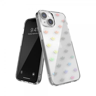 Adidas iPhone 14 Skal Trefoil Clear Case Transparent
