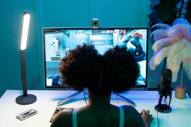 Logitech Litra Beam videolampa (svart)