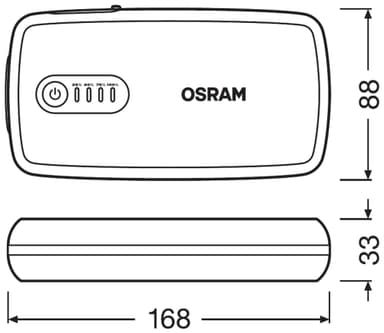 Osram BATTERYstart 300 starthjälp för bil 6120045