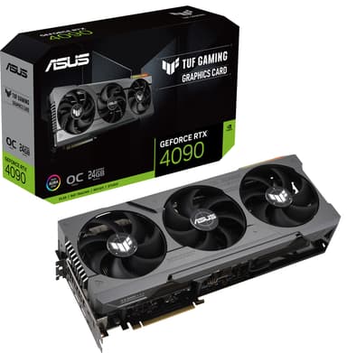 ASUS TUF RTX 4090 OC 24GB GAMING grafikkort