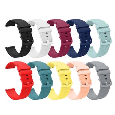 SKALO Silikonarmband till Garmin Venu 2 Plus - Turkos