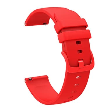 SKALO Silikonarmband till Samsung Watch 3 41mm - Röd