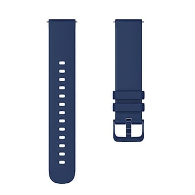 SKALO Silikonarmband till Withings ScanWatch 42mm - Mörkblå