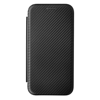 SKALO Moto G31 / G41 Carbon Fiber Plånboksfodral - Svart
