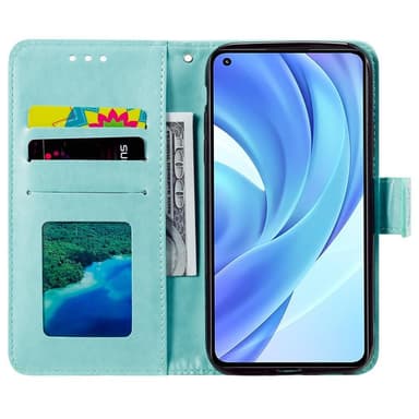 SKALO Xiaomi Mi 11 Lite Mandala Plånboksfodral - Turkos