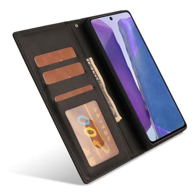 SKALO Samsung A52/A52s DOLIZMA 2 i 1 Magnet Plånboksfodral - Svart