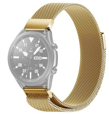SKALO Milanese Loop till Samsung Watch 3 41mm - Guld