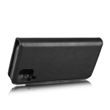 DG MING Samsung A22 4G 2-i-1 Magnet Plånboksfodral - Svart