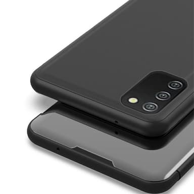 SKALO Samsung A02s / A03s Clear View Spegel fodral - Silver
