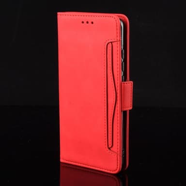 SKALO Moto G31 / G41 6-FACK Plånboksfodral - Röd