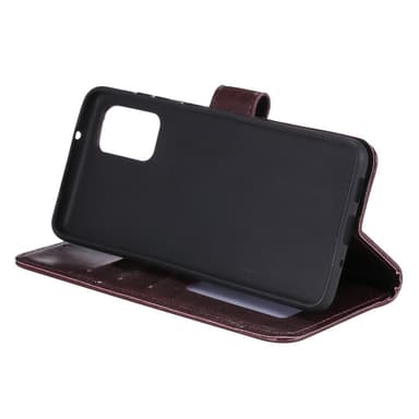 SKALO Samsung A53 5G Mandala Plånboksfodral - Mörkbrun