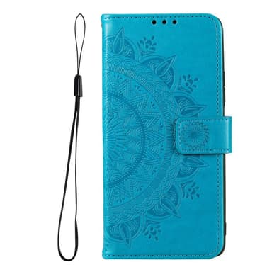 SKALO Samsung A53 5G Mandala Plånboksfodral - Blå