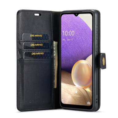 DG MING Samsung A33 5G 2-i-1 Magnet Plånboksfodral - Svart