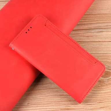 SKALO Xiaomi Mi 11 Lite 6-FACK Plånboksfodral - Röd