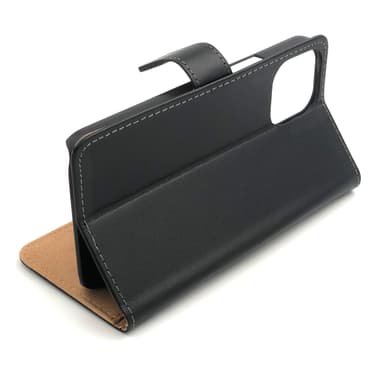 SKALO iPhone 12 Pro Max Plånboksfodral Äkta Skinn - Vit