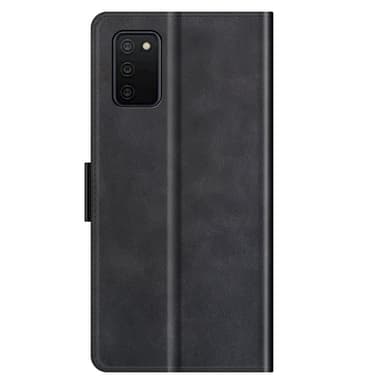 SKALO Samsung A02s / A03s Premium Plånboksfodral - Svart