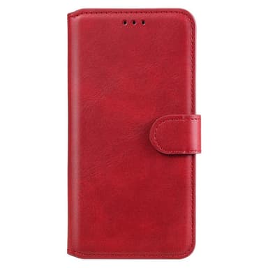 SKALO Samsung A22 4G Klassiskt Plånboksfodral - Röd