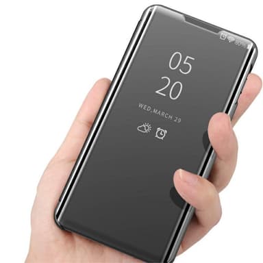 SKALO Samsung A02s / A03s Clear View Spegel fodral - Silver