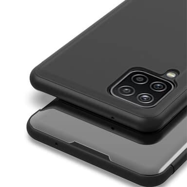 SKALO Samsung A22 4G Clear View Spegel fodral - Guld