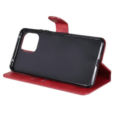 SKALO Xiaomi Mi 11 Lite Klassiskt Plånboksfodral - Röd