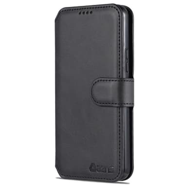 SKALO Samsung S22+ AZNS Premium Cut Plånboksfodral - Svart