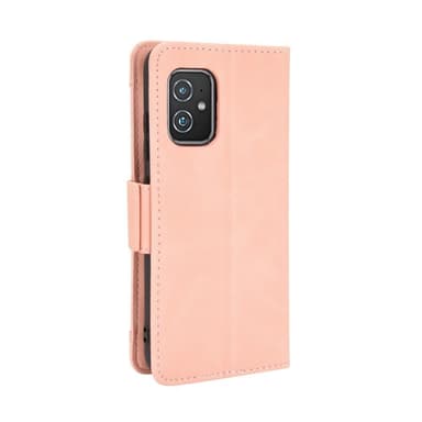 SKALO Asus Zenfone 8 6-FACK Plånboksfodral - Rosa