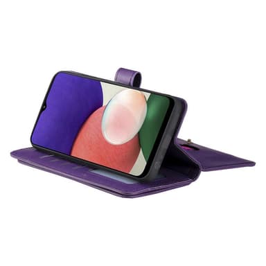 SKALO Samsung A22 5G 10-FACK Plånboksfodral - Lila
