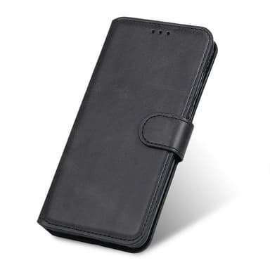 SKALO Samsung S21 FE Klassiskt Plånboksfodral - Svart