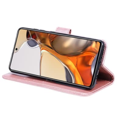 SKALO Xiaomi 11T/11T Pro Mandala Plånboksfodral - Roséguld