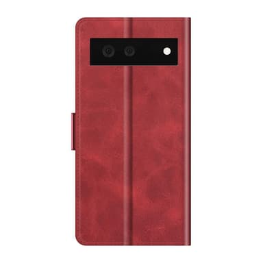 SKALO Google Pixel 6 Premium Plånboksfodral - Röd