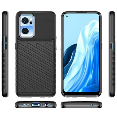 Tjockt TPU skal OnePlus Nord CE 2 5G - Svart