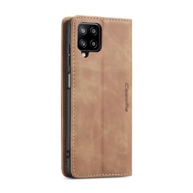 CASEME Plånboksfodral Samsung Galaxy A12 - Brun