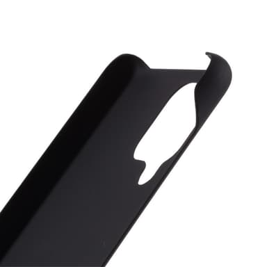 Samsung Galaxy A22 4G Rubberized Hård Plast Skal - Svart