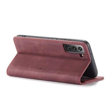 CASEME Plånboksfodral Samsung Galaxy S22 Plus - Röd