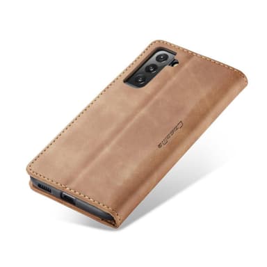 CASEME Plånboksfodral Samsung Galaxy S22 Plus - Brun