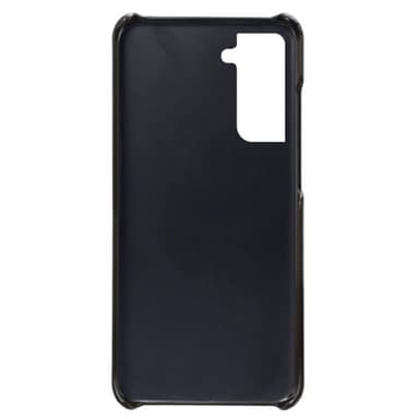 SKALO Samsung S22+ PU-Läder Korthållare Skal - Svart
