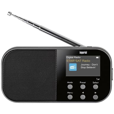 Imperial DABMAN 15 Fickradio DAB+, FM AUX Knapplås,