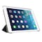 iPad Air / iPad 9.7 2017/2018 Slim fit tri-fold fodral - Svart