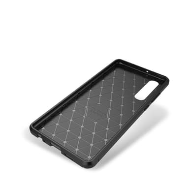 Huawei P30 Karbon fiber Texture Skal - Svart