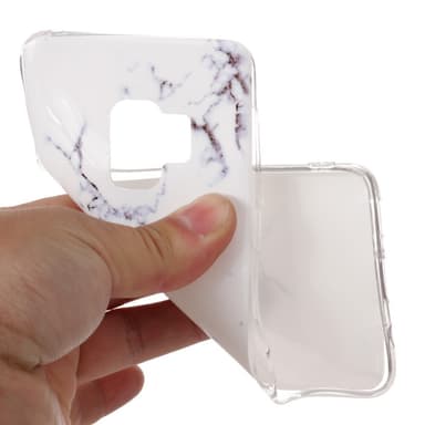 MTK Samsung Galaxy S9 SM-G960 TPU Marmor - White Marble