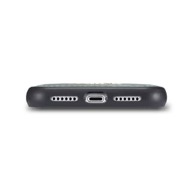 CASEME iPhone 11 Retro Split läder plånboksfodral - Blå