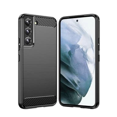 SKALO Samsung S22+ Armor Carbon Stöttåligt TPU-skal - Grå