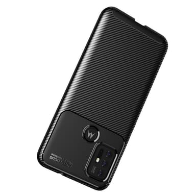 Motorola Moto G30 Karbon fiber texture Skal - Svart